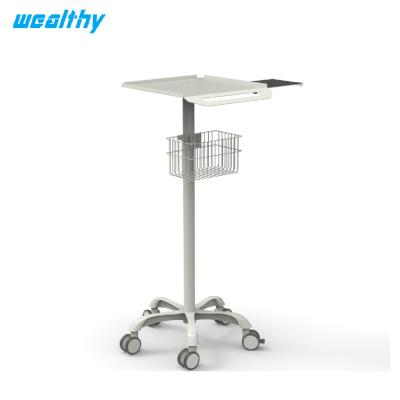 China Contemporary In-Manufacturer Sells Simple Metal Medical Cart Laptop Cart With Cheap Price And Ready To Ship for sale