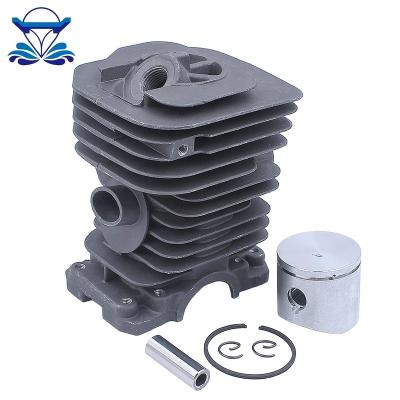 China 2-Stroke 38mm Cylinder Piston Kit For Husqvarna 137 142 136 141 Chainsaw Replacement Spare Parts for sale