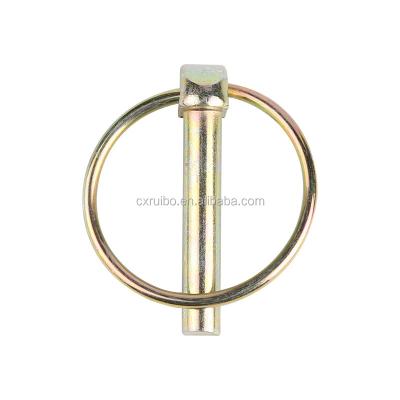 China Lynch Pin Size Customized Wire Lock Pin O Type Farm Tractor Spring Steel Pins for sale