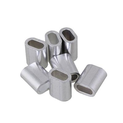 China Stainless Steel Factory Direct Sale Aluminum Crimp Ferrule Wire Rope Hook for sale