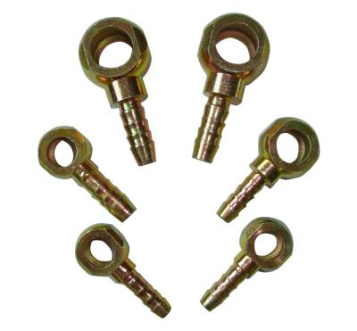 China steel hollow eye bolt banjo metric bolt fitting m12 m14 for sale