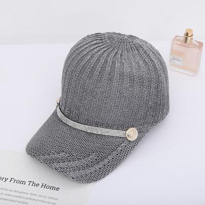 China New Design Summer COMMON Woven Breathable Baseball Cap Travel Hat Outdoor Waterproof Trucker Caps Dad Hat for sale