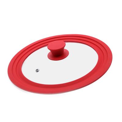 China China Sustainable Cookware Parts Supplier Silicon Pot Cover Cooking Lid For Stainless Steel Pots for sale