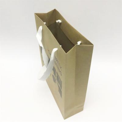 China High Grade Customization Recyclable Luxury Custom Paper Bag Packaging Washable Paper Bag Kraft Paper for sale