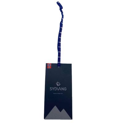 China Garment Accessories Fashion New Design Apparel Hangtags Logo Custom Hangtags For Clothing for sale