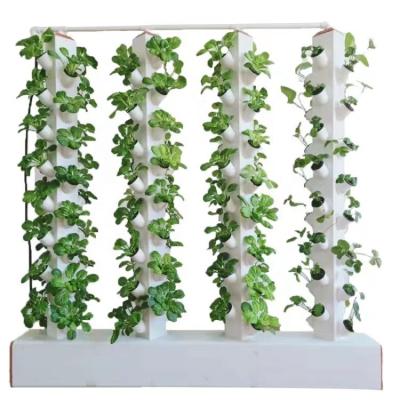 Chine 2023 Vente à chaud de pot en plastique jardin hydroponique vertical mur artificiel pot verticale jardin 112+ Plantes hydroponique verticale à vendre