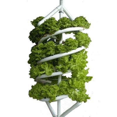 China Spiral NFT Hydroponic Garden Tower Hydroponic Garden Tower 200000 KG for sale