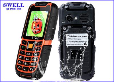 China Outdoor 2.4 Inch Rugged Smartphone / Military Grade Cell Phone for sale