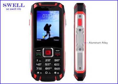 China Red 2.4 Inch GPS Industrial Smartphone 2150mah Battery Dustproof for sale