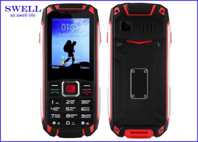 China GSM Quad Band Military Waterproof Rugged Cell Phone With Walkie Talkie for sale