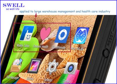 China F19 Tarief van het de Telefoons Onmiddellijke Hart van Android4.4 het Ruwe Mobiele Pro voor Gezondheidszorgindustrie Te koop