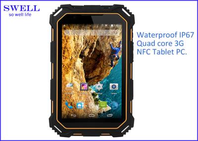 China IP68 HD LCD Screen rugged Outdoor Tablet PC NFC Single SIM card 13.0MP for sale