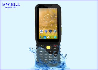 China Handheld Industrial IP65 4g rugged smartphone Mobile portable data terminals 1D / 2D for sale