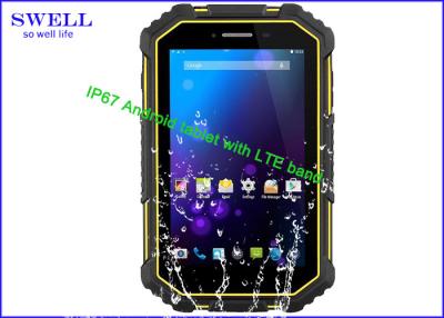 China LTE compatible water resistant android wifi tablet NFC Built in CPU for sale