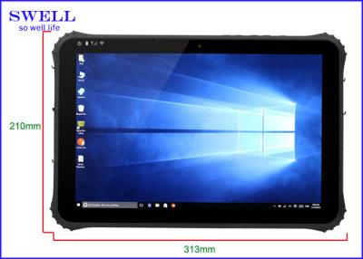 China Rugged windows RFID Tablet PC barcode scanner NFC glonass GPS for sale