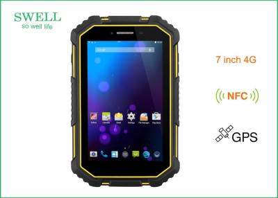 China Waterproof Android OS 6.0 Outdoor Tablet PC 7 Inch Rugged Tablet With NFC for sale