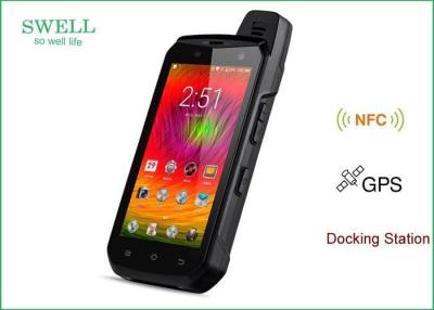 China rfid mobile pda B8000 4g IP68 Smartphone Waterproof Unlock Touch Screen Cell Phones with docking station for sale