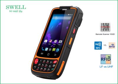 China especs. militares Smartphone do telefone celular 16GB do varredor 1D 2D com LF 125KHz 134.2KHz à venda