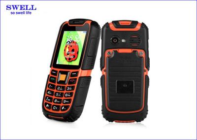 China Multi Language Waterproof Mobile Phones mtk6260A SOS MSM FM MP3 for sale