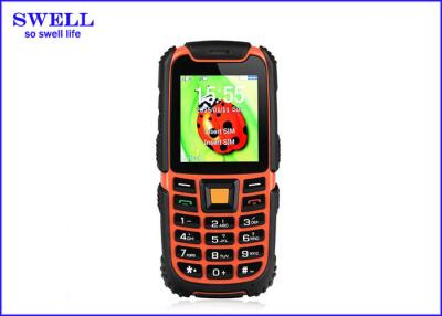 Chine Téléphone portable rocailleux mtk6260A MSM FM MP3 GPS de téléphones portables imperméables à vendre