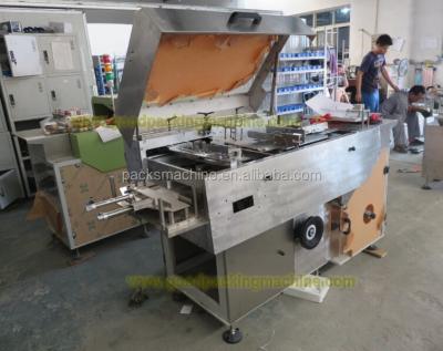 China APPAREL Wafer Wrapping Machine, Pad Paper Wrapping Machine, Cellophane Shrink Machine for sale