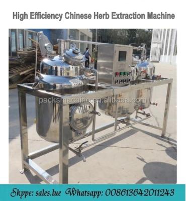 China Powder High Efficiency Chinese Herb Extraction Machine For Medicine Industry for sale