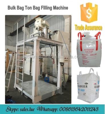 China Chalk Powder Cement Sand Ton Bag Filling Machine CLOTHING China Manufacturer for sale