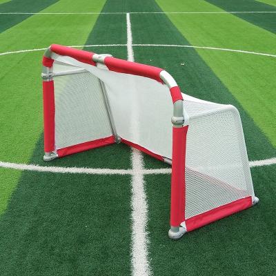 China Portable Aluminum Soccer Goal Folding Easy To Carry Foldable Soccer Goal With Net for sale