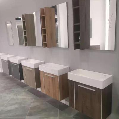 China Good Wall Hung Modern Bathroom Vanity Luxury European Living Room Price Hotel Furniture MDF Cabinet for sale