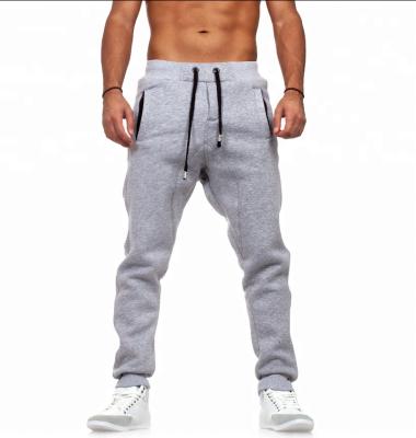 China Custom Printed Joggers Single Formens Cotton Polyester Fleece Sports Jogger Workout Anti-Static Elastic Waist Pants Ribbed Gaiters for sale