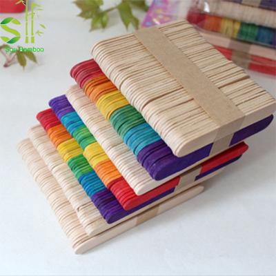 China Easily cleaned best quality, highest sales of wooden ice cream stick can be DIY for sale