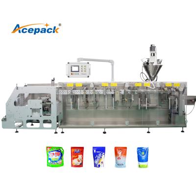 China Acepack powder liquid granule product stand up pouch packing filling machine horizontal packing machine for sale