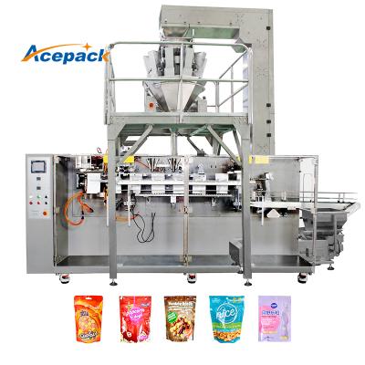 China Full Automatic Pre made Bags Filling Chocolate Candy Sugar Doypack Horizontal Packing Machine for sale