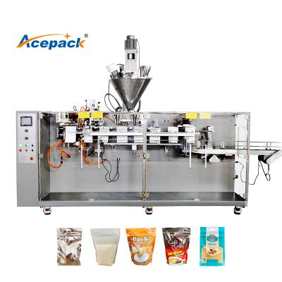 China Automatic Doypack Pouch Premade Pouch Packing Machine Filling Sealing Horizontal Packing Machine for sale