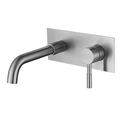 China New Innovate Metered Faucets Deepss Hidden On The Wall Sink Mixer Tap Basin Faucet for sale