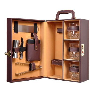 China DX Bar Travel Viable Bar Set Complete Tool Accessories Travel Bar Stainless Steel Cocktail Premium Set for sale