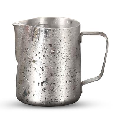 China DX Sustainable Customized Wholesale Stainless Steel Milk Frothing Jug Coffee Accessories for sale