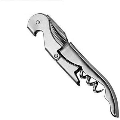 China Portable Professional Server Corkscrew For All Cork Stoppered Stainless Steel Lightweight Beer Opener for sale