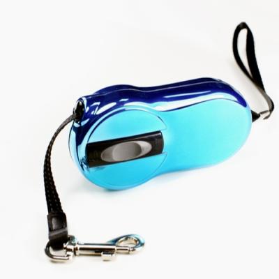 China Retractable Pet Dog Leash Sustainable Products Mini Style Luxury for Dogs and Cats up to 8kg for sale