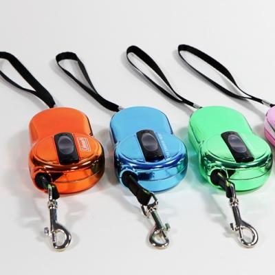 China Small Personalized Retractable Easy Carry Mini Portable Cute Dog Leash for sale