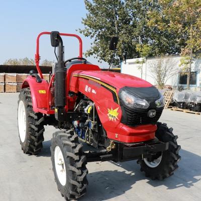 China 60HP farm farming four wheel 4*4 diesel mini tractor for agriculture for sale