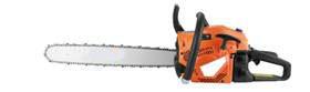 China Cost Efficient 20 Inch Gas Powered Chain Saw Streamlined  Body Design High Hardness, for sale