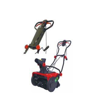 China Compact Structure Cordless Electric Snow Thrower 1000w 8a 120v Ergonomic Design Handle for sale