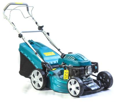 China 18 inch multi Function Petrol Powered Lawn Mower Professional Lawn Mower 139cc 70L for sale