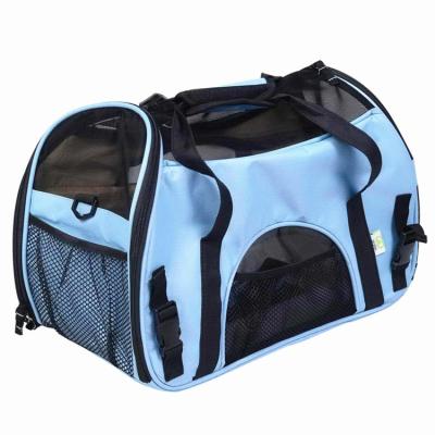 China Durable Breathable Pet Carrier Sling Travel Bag Soft Sided Dog Pet Carrier for sale