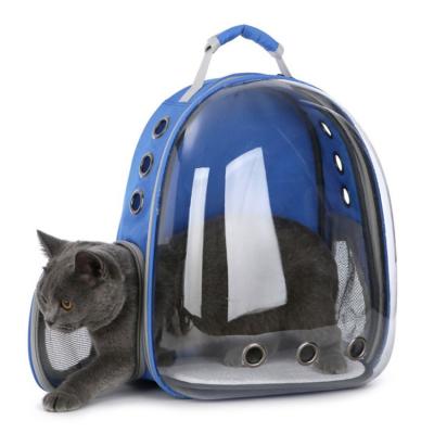 China PVC Travel Space Capsule Viable Outdoor Transparent Puppy Cat Carrier Pet Backpack for sale