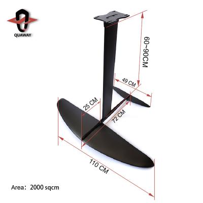 China SIP Unisex Hydrofoil Surfboard QS-16 Wing Surf Hydrofoil Full Carbon Good Quality Make Aluminum Panel Hydrofoil Kitesurf Windsurf Board for sale