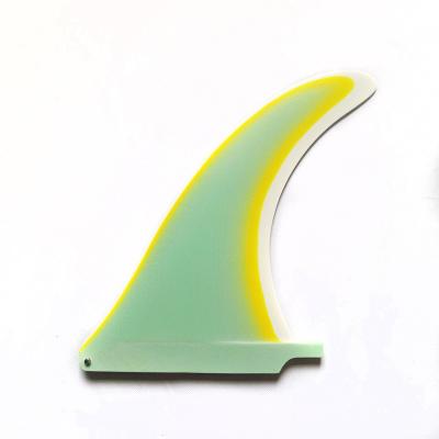 China Fins Handmade Longboard Single Fin Fiberglass Fin 10 Inch for sale