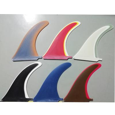 China Surfboard Center Fins Various Unisex Single Fins Fiberglass SUP Longboard Fins For Surfing for sale