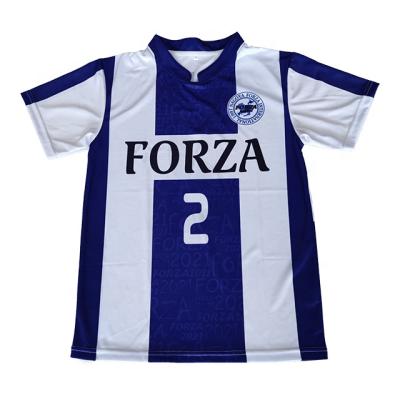 China New Classic RTS 2022 Fashion Football Soccer Jersey Suits Sublimation Jerseys Suits for sale